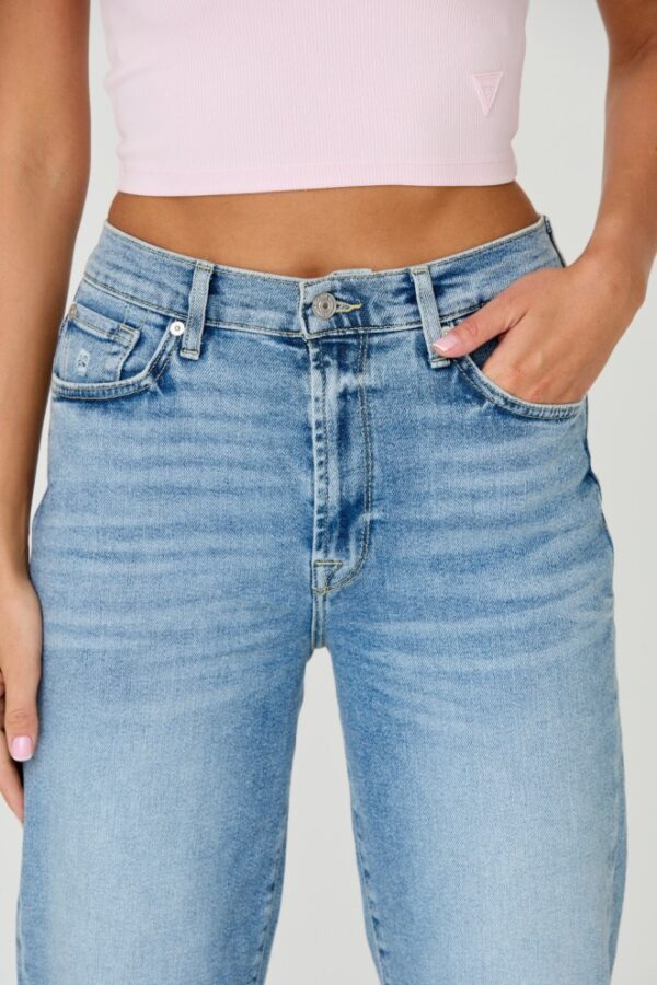 7 FOR ALL MANKIND Błękitne jeansy damskie MALIA LUXE VINTAGE MUST