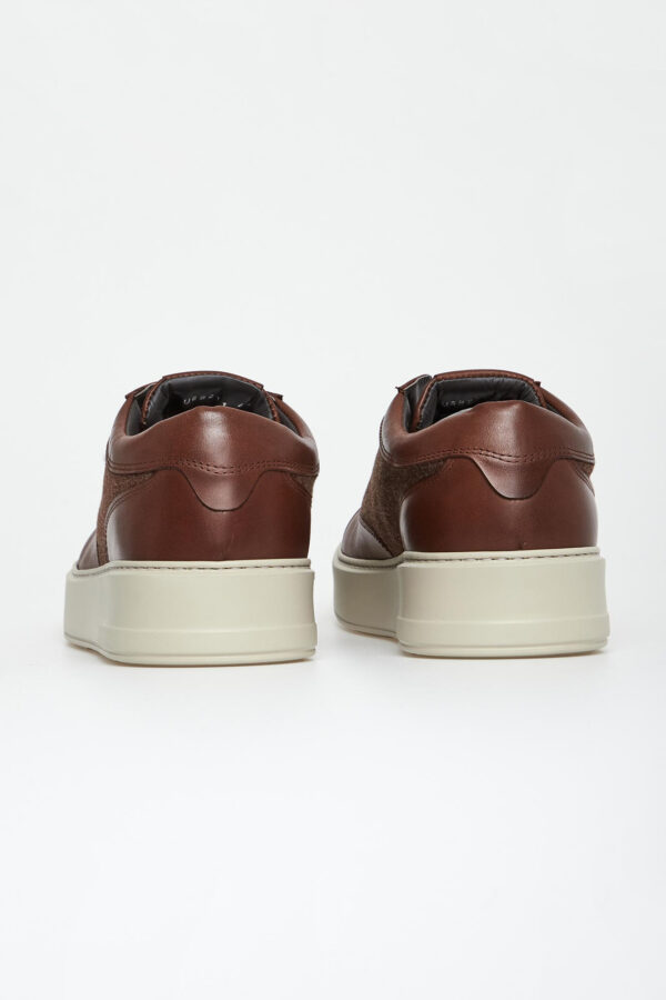 Sneakersy męskie skórzane BALDININI