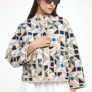 Kurtka damska patchworkowa Arizia WEEKEND MAX MARA