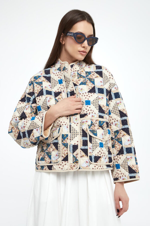 Kurtka damska patchworkowa Arizia WEEKEND MAX MARA