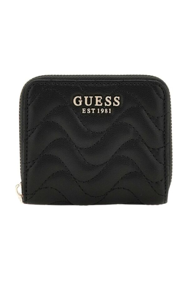 GUESS Czarny mały portfel damski Melisandra