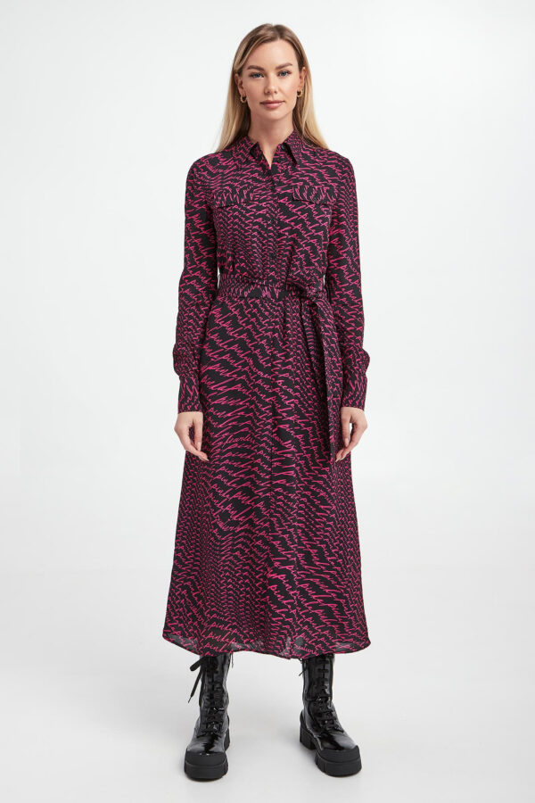 35c9d762b17bac5f7fa53a91c04182204d920fd2 Sukienka midi Assente PINKO