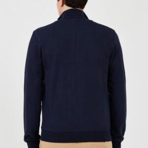 AERONAUTICA MILITARE Granatowa męska bluza Embroidered 51st