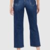 7 FOR ALL MANKIND Granatowe jeansy damskie THE MODERN STRAIGHT HERO