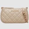 VALENTINO Podwójna beżowa torebka Ocarina Crossbody