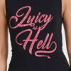JUICY COUTURE Czarny damski top Juicy As Hell Tank