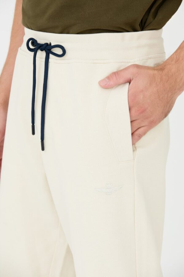 AERONAUTICA MILITARE Beżowe męskie spodnie