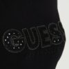 GUESS Czarny damski t-shirt Sangallo Tee