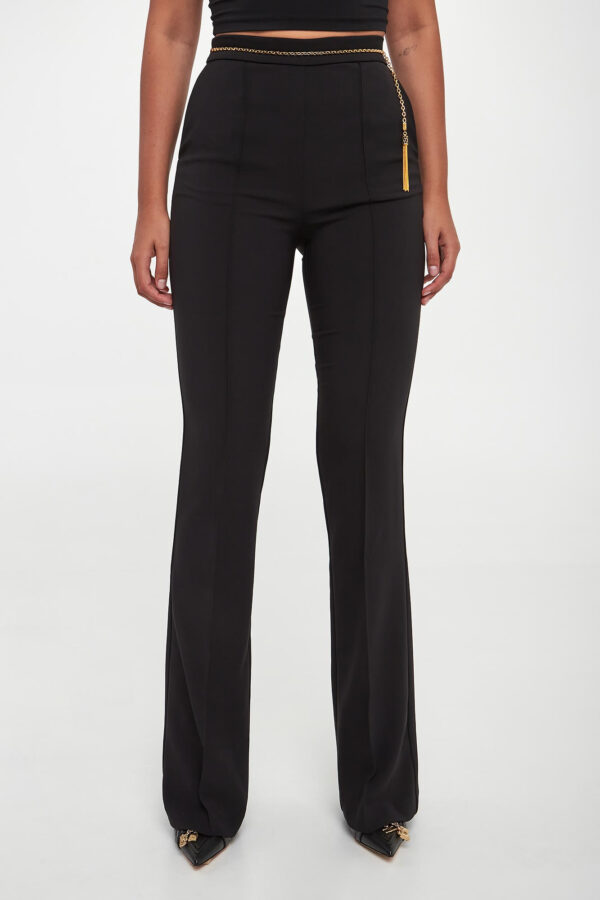 Spodnie damskie z krepy ELISABETTA FRANCHI