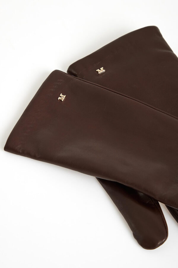 Rękawiczki damskie skórzane Spalato MAX MARA ACCESSORI