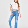 GUESS Ecru damski crop top
