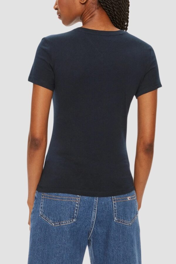 TOMMY JEANS Granatowy damski t-shirt