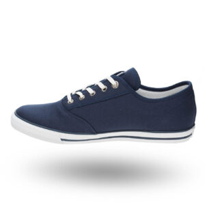 Granatowe tenisówki unisex EA7 z nadrukie