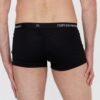 EMPORIO ARMANI Czarne bokserki w pepitkę 3 pack