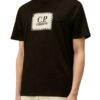 C.P. COMPANY Czarny męski t-shirt