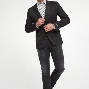 397ee9e1d5ccda54d99ac5050c71ba6b4a82a606 Marynarka męska logowana KARL LAGERFELD