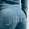 JUICY COUTURE Niebieskie damskie spodnie dresowe Tina Trackpants
