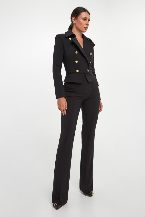 3a931d4a6b612658c689649165c83bb49916ac48 Żakiet damski dwurzędowy ELISABETTA FRANCHI