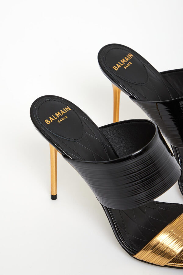 3ae8d1fdf55cea8cc90976a1eb29e5846514c5d3 Szpilki damskie skórzane Sync BALMAIN