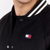 TOMMY JEANS Czarny męski bomber z domieszką wełny Varsity