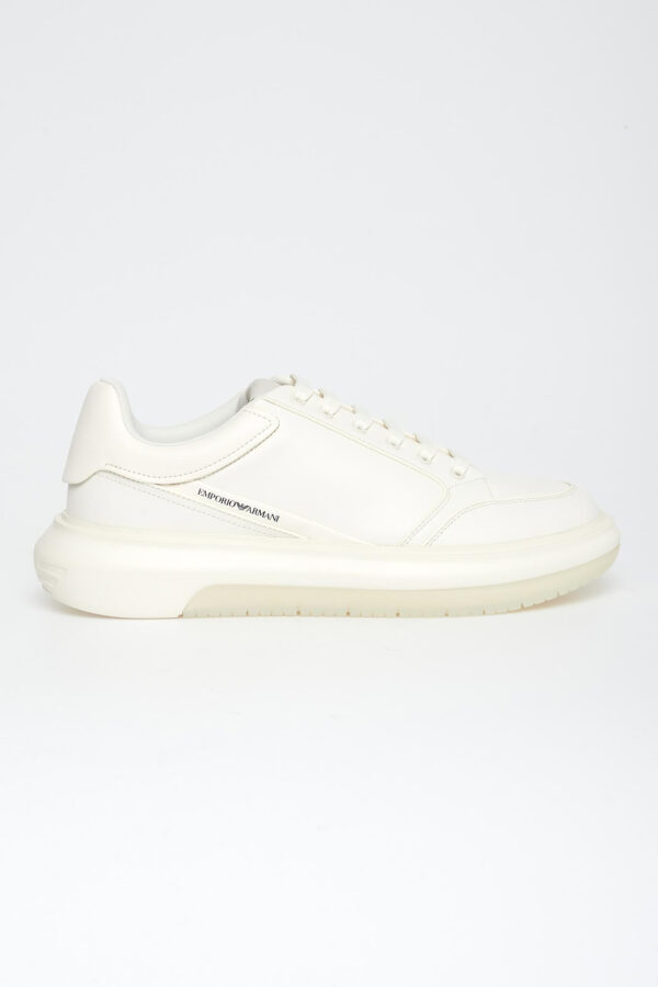 Sneakersy męskie skórzane EMPORIO ARMANI