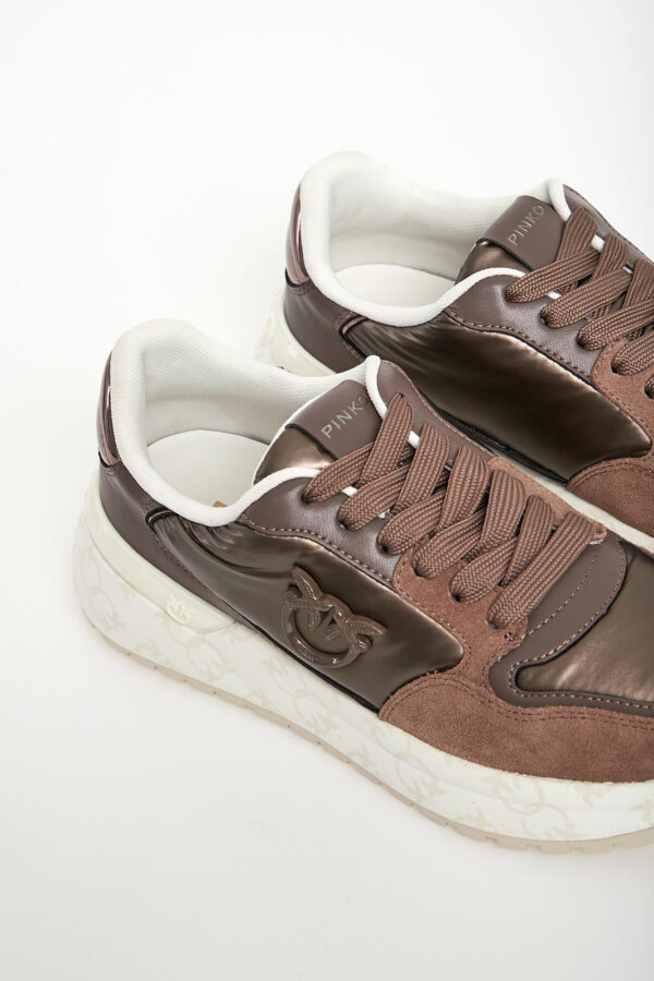 3bb3def34307bd253dc67dba3a68a01ca54b26b6 Sneakersy damskie skórzane Gem 07 PINKO