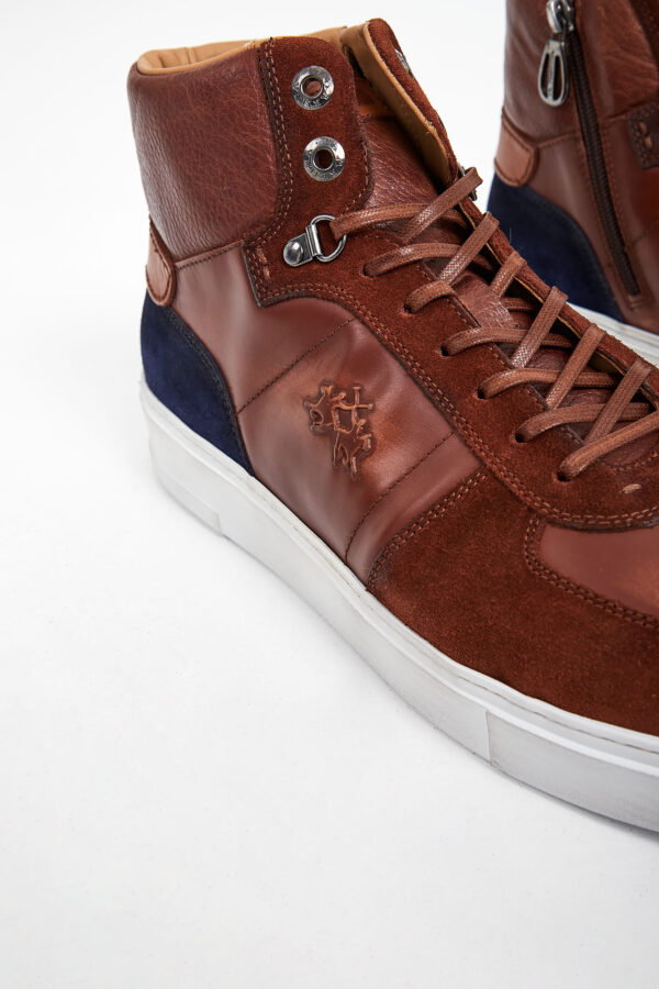 3bbd3f74c5ac27b5b9c52d47158aa3c7d7704e84 Sneakersy męskie skórzane LA MARTINA