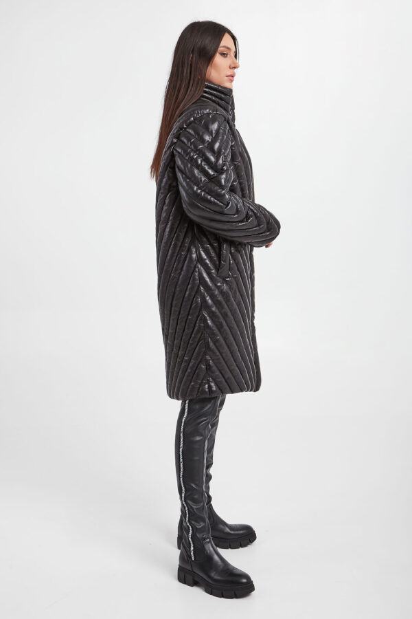 Płaszcz skórzany GESTUZ