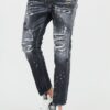 DSQUARED2 Czarne męskie jeansy Skater Jean, Rozmiar 54