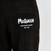 ALEXANDER MCQUEEN Czarne dresowe spodnie damskie