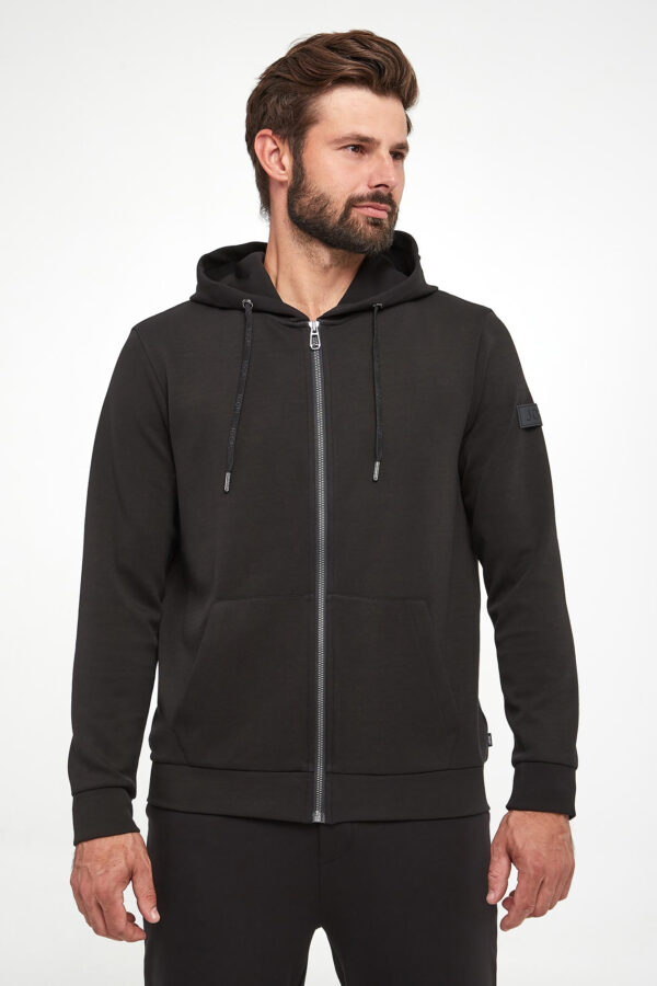 3c363b7014c0fa6610213b5617be21f93f55af5a Bluza męska z kapturem Stratos JOOP!