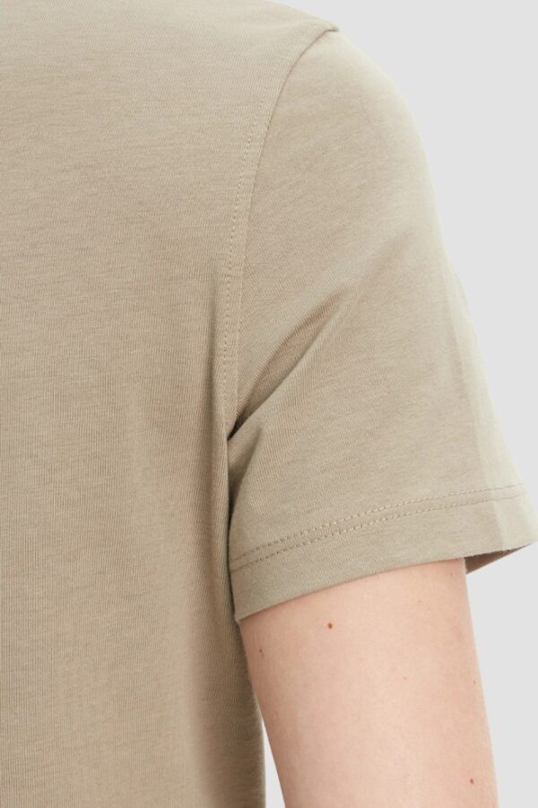 GUESS Zielony damski t-shirt Pearls Love