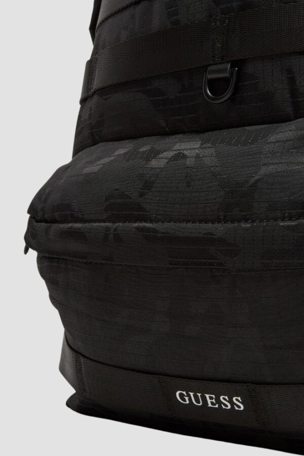 GUESS Czarny męski plecak Asti Rounded