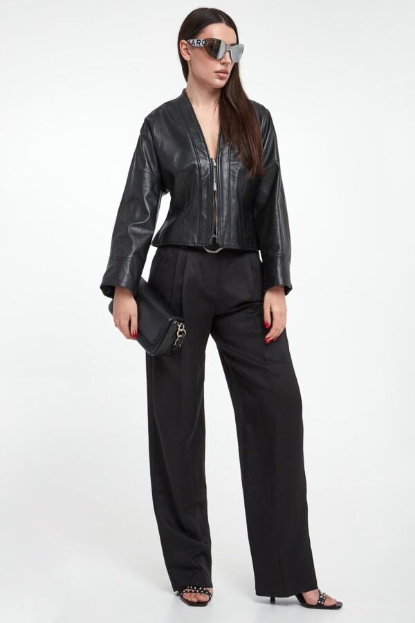 3e78693d9ce65b4570438f1f21cc80962a8f04b4 Kurtka damska skórzana Daily MARELLA