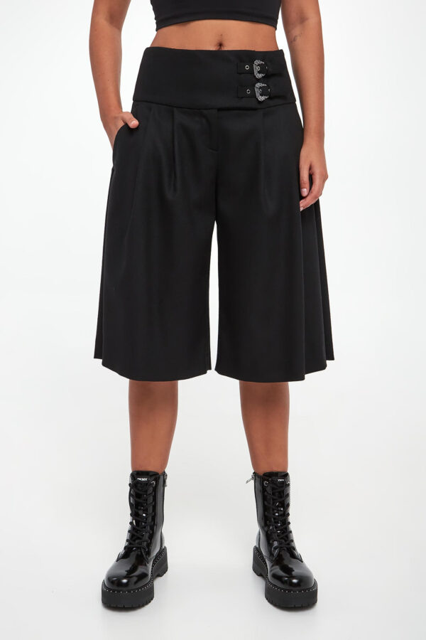 Bermudy damskie wełniane VERSACE JEANS COUTURE