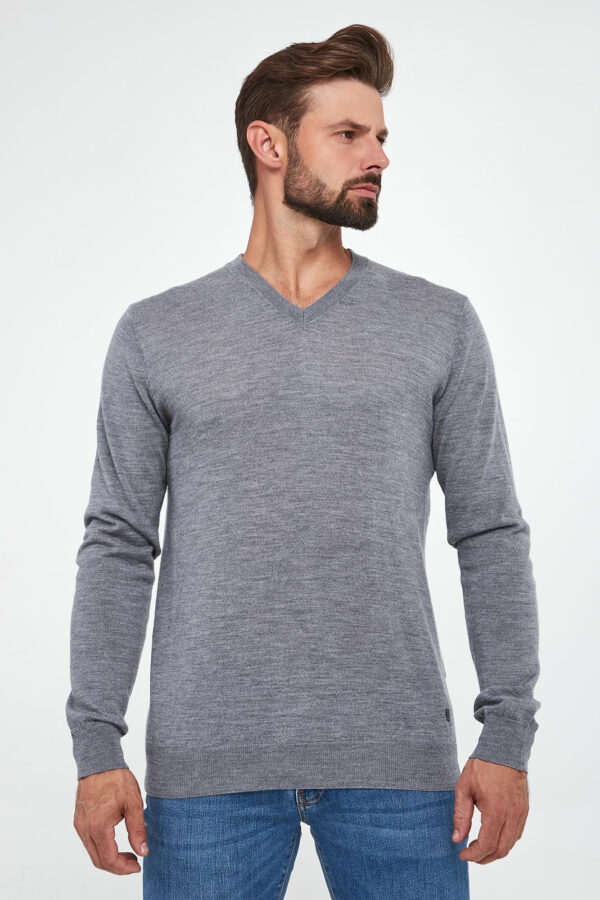 3f54e0f901ca069f197cf3cc7c69cf7aec44a1a8 Sweter męski wełniany LIU JO