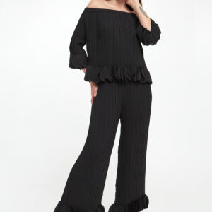 3f573d24f78e2a05ec0c78fdd9a6a44ac3fd84af Bluzka damska plisowana JOSEPH RIBKOFF