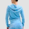JUICY COUTURE Błękitna damska bluza Robertson Hoodie