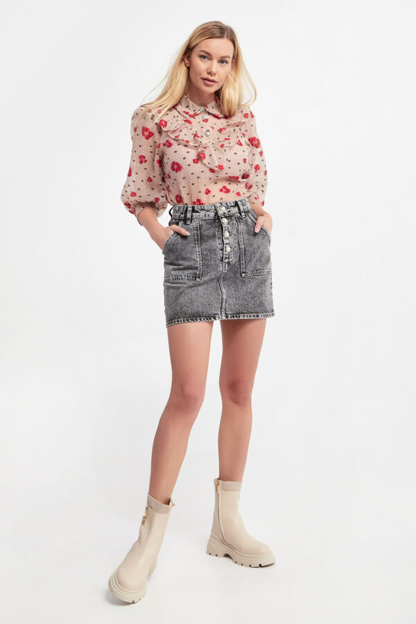 40097766d8479dc84cc258372396dc7d34a7c9d5 Bluzka z żabotem CUSTOMMADE