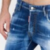 DSQUARED2 Niebieskie jeansy męskie Skater jean, Rozmiar 52