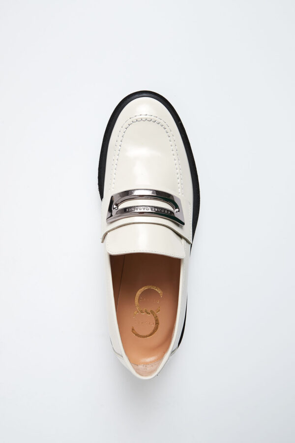 41876a84b19a6da2735bd0b00805e10809f992b9 Mokasyny damskie skórzane CESARE CASADEI