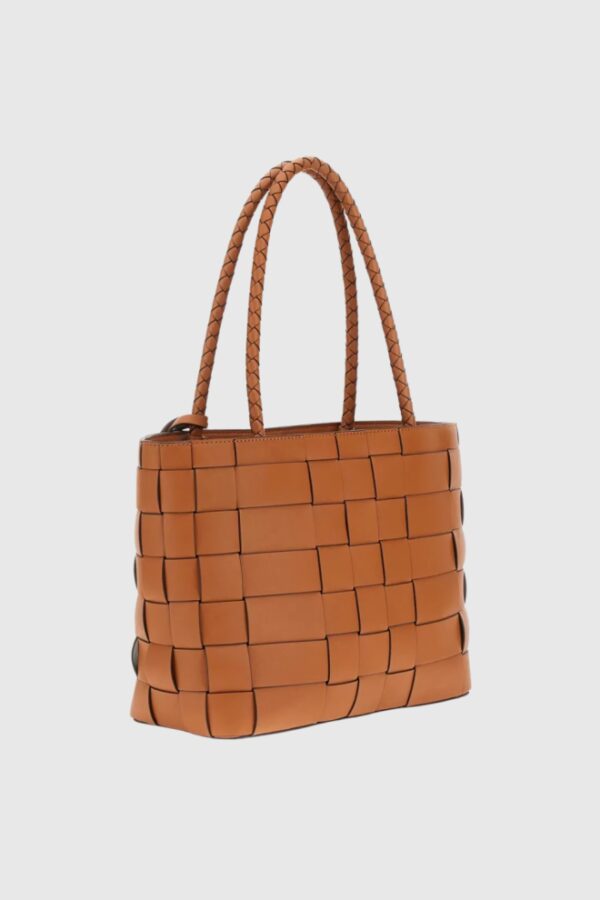 GUESS Brązowa shopperka damska Maylee