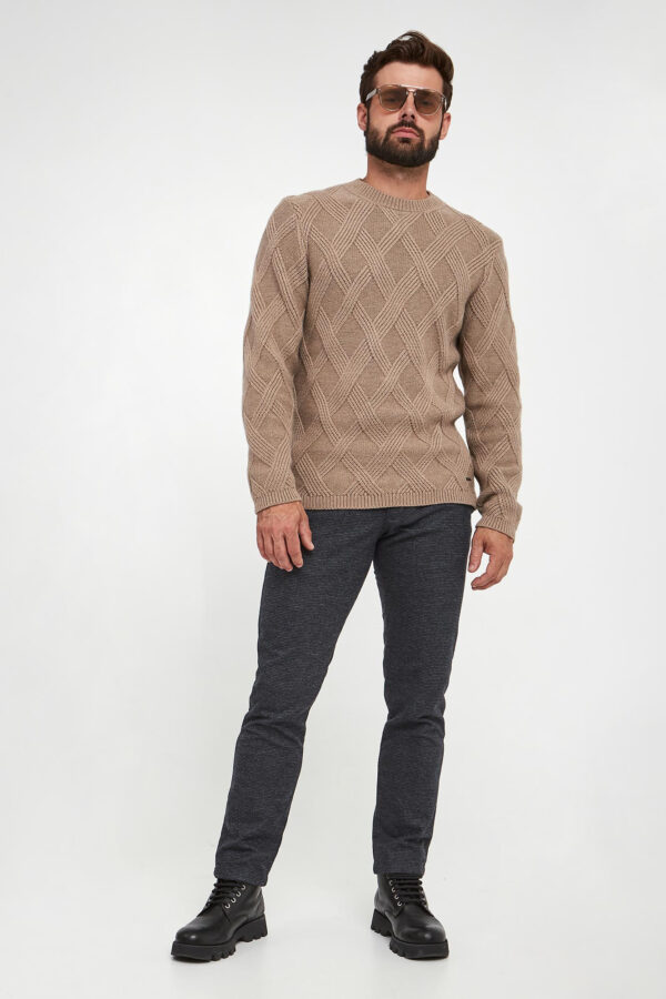 420bd2034cb9848a950cf0f7c0875817c0960f6b Sweter męski z wełną Diamondo JOOP!