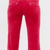 JUICY COUTURE Czerwone damskie spodnie dresowe Del Ray Pocket Pant
