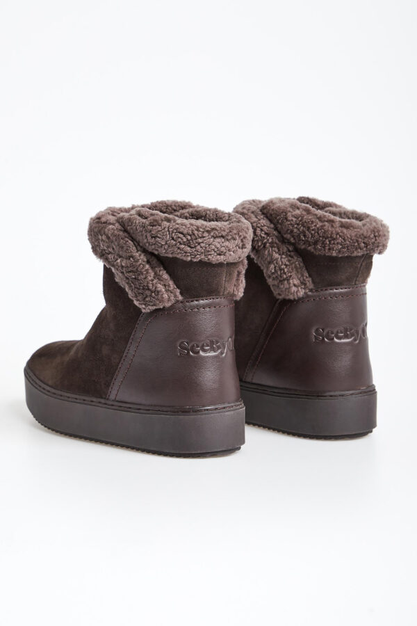 Śniegowce damskie skórzane SEE BY CHLOÉ