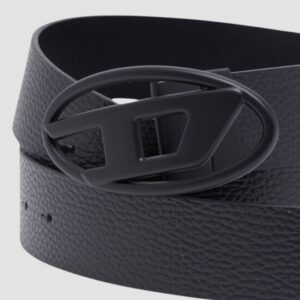 4233bc24d85239cae04f848f86ebe3c585911fc4 DIESEL Czarny męski dwustronny pasek B-1DR REV II, Rozmiar 105