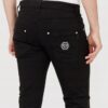 PHILIPP PLEIN Czarne męskie jeansy