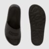 ALEXANDER MCQUEEN Czarne klapki męskie z logo