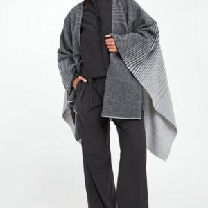 Ponczo damskie wełniane Brenta