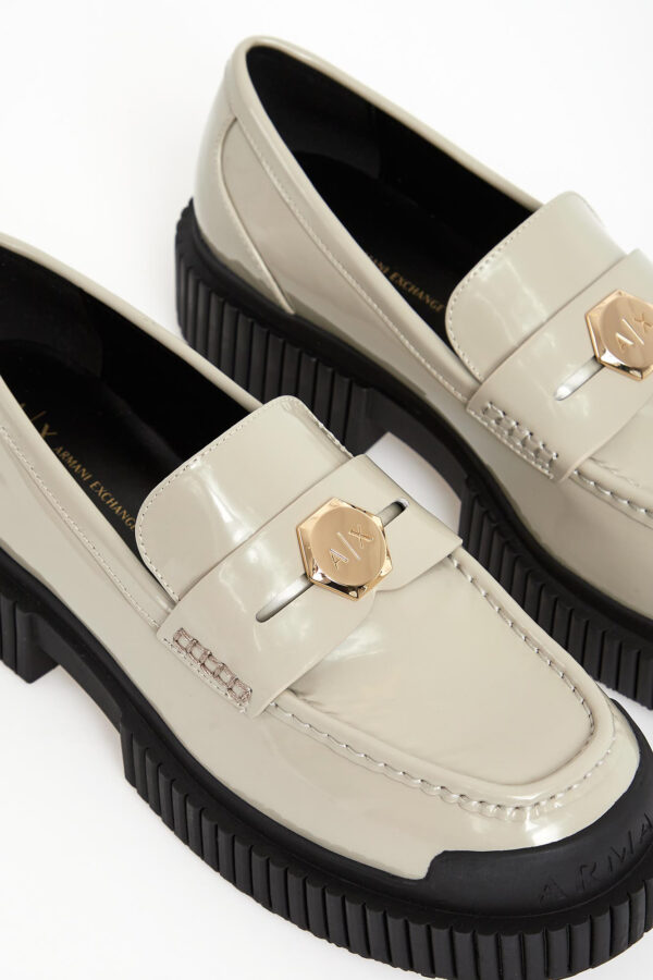Loafersy damskie ARMANI EXCHANGE